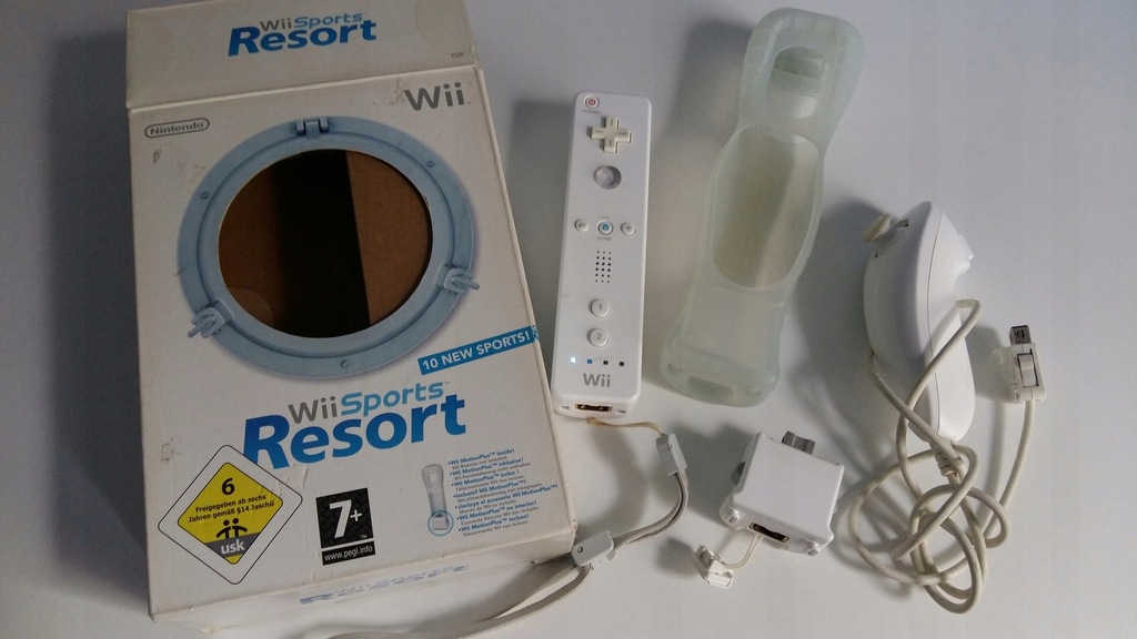 Oryginalny pad remote nintendo Wii Wiiu zestaw