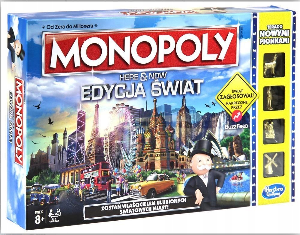 MONOPOLY ŚWIAT, HASBRO