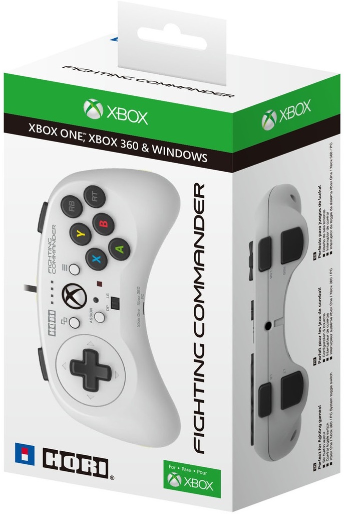 HORI Pad Gamepad Fighting Commander Xbox 360 PC 6855537496