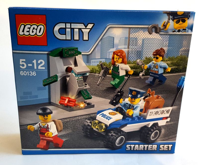 klocki Lego City Policja Zestaw Startowy 60136