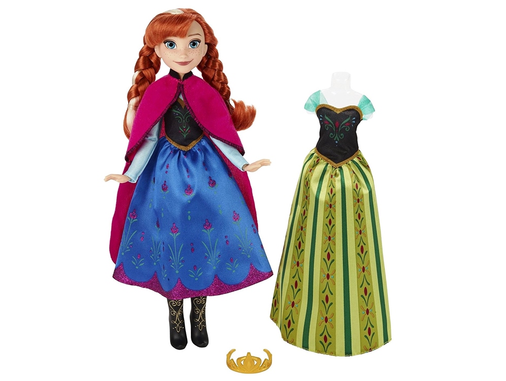 FROZEN KRAINA LODU LALKA ANNA DZIEŃ KORONACJI