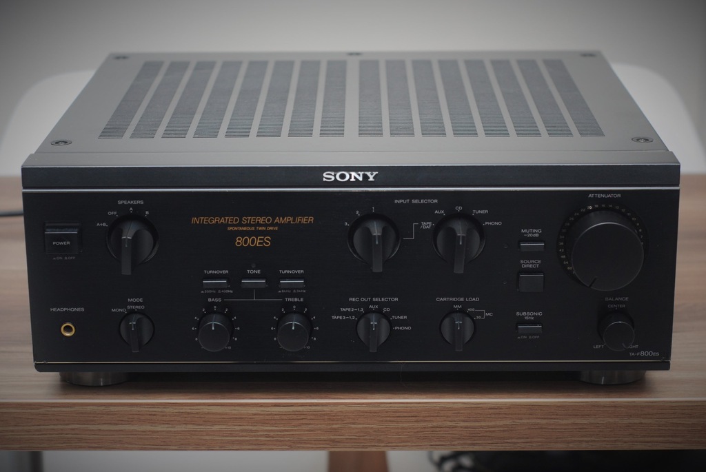 WZMACNIACZ SONY TA-F800ES / 30KG / PIĘKNY STAN