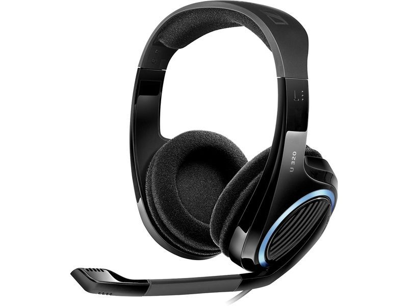 Słuchawki nauszne Sennheiser U320 Czarne