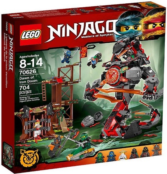 KLOCKI LEGO NINJAGO 70626 ŚWIT ŻELAZNEGO FATUM WAW