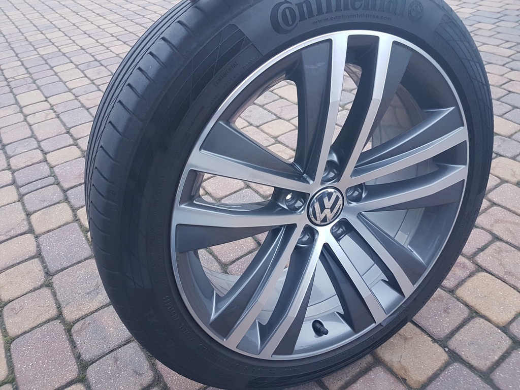FELGI Z OPONAMI VW SHARAN, 18', JAK NOWE