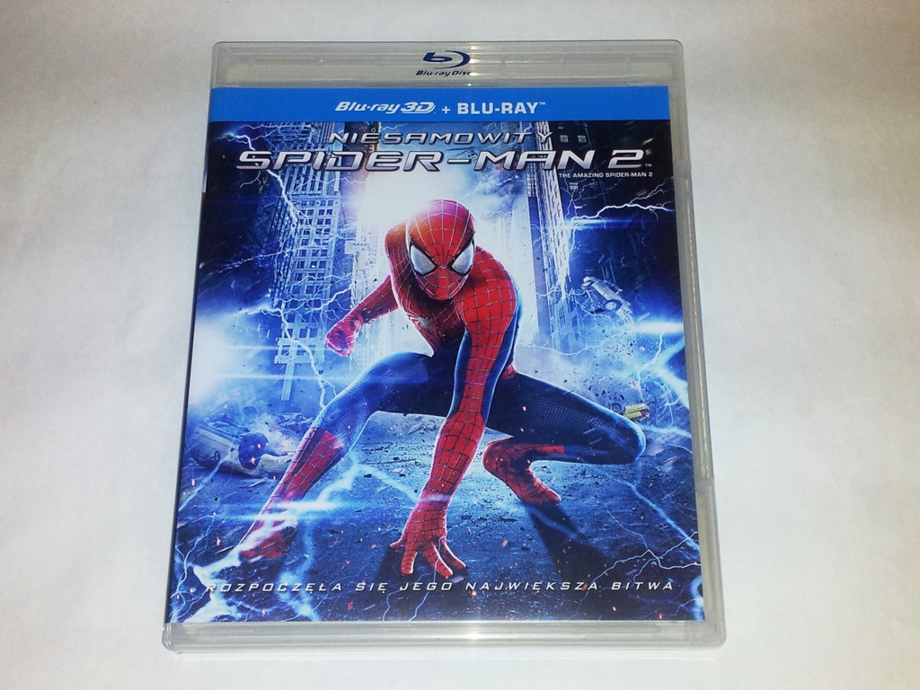 Niesamowity Spider-Man 2 - Blu-Ray + 3D - PL