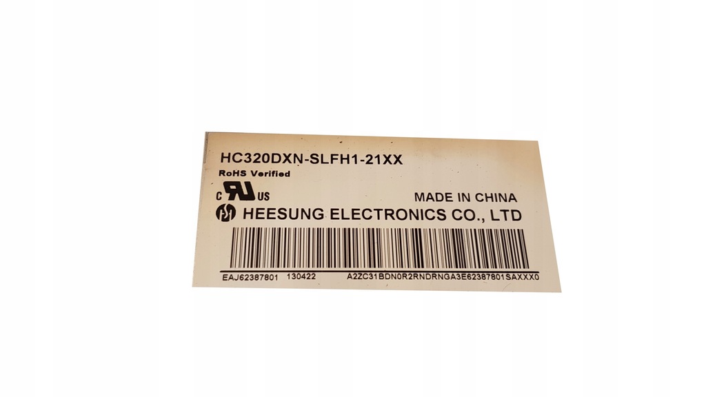 Matryca HC320DXN-SLFH1-21XX LG 32LN536B