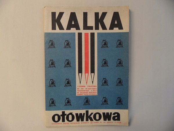 KALKA ołówkowa z PRL-u, nieużywana