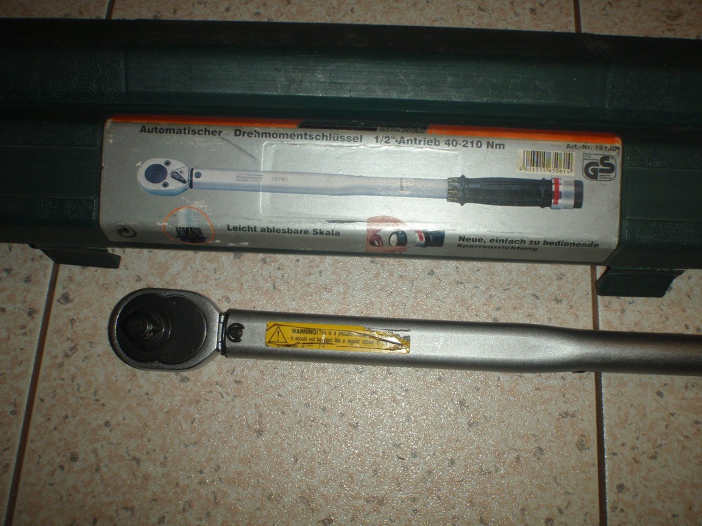 Klucz Dynamometryczny Mannesmann ½ cala  40-210 Nm