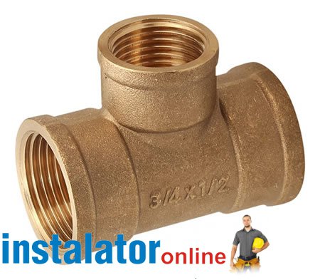 MOSIĄDZ  TRÓJNIK 3/4" x 1/2"