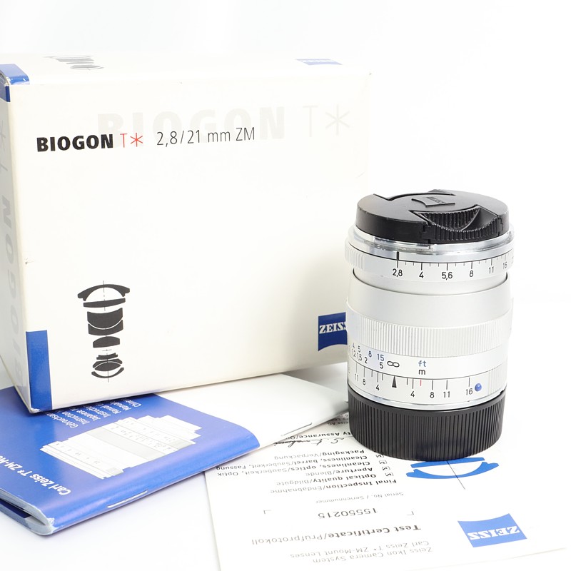 Zeiss Biogon T* 21mm f/2.8 ZM Leica M piękny stan