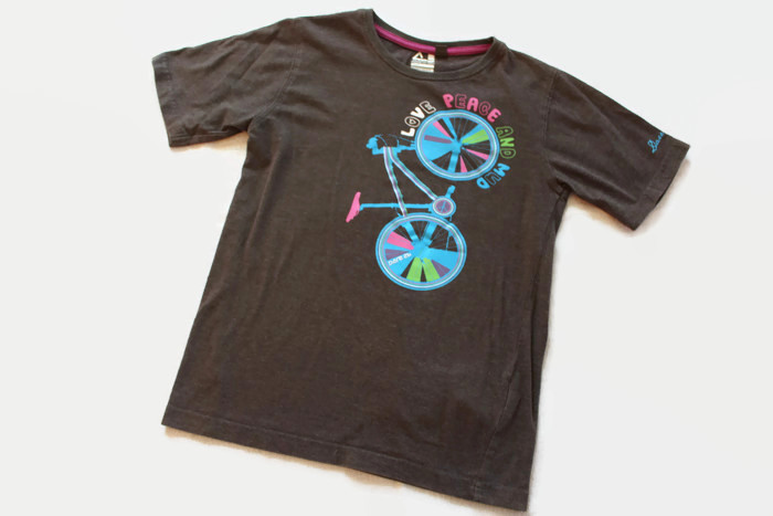 Regatta Stylowa Bluzka T-shirt z Rowerem 152