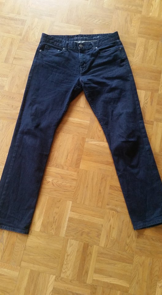 Spodnie jeans męskie calvin klein w 33 l 32 slim