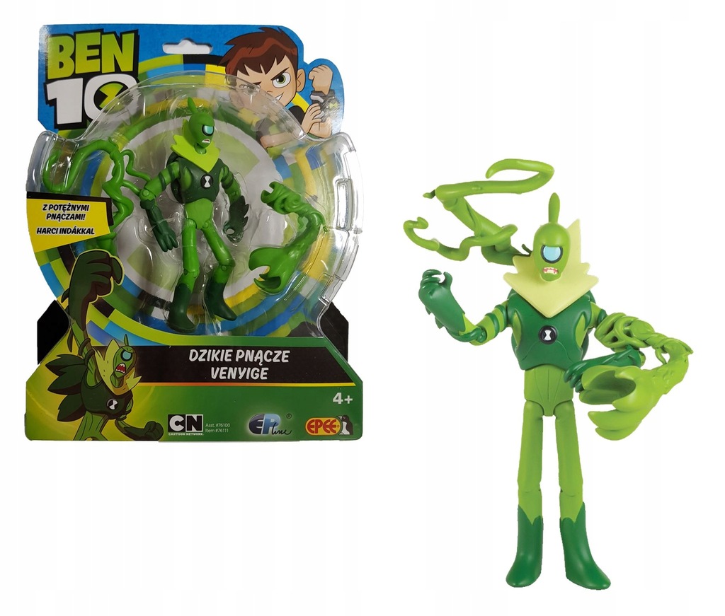 Ben 10 Figurka Dzikie Pnącze 13cm ORYGINALNA