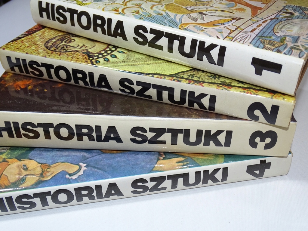 HISTORIA SZTUKI 1,2,3,4 AŁPATOW 4 TOMY ALBUMY