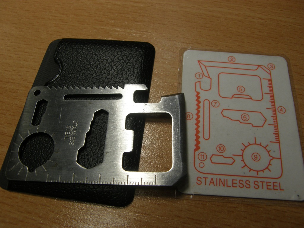 Karta multitool Stainless Steel