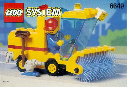 Klocki Lego CITY 6649 Street Sweeper LEGOLAND