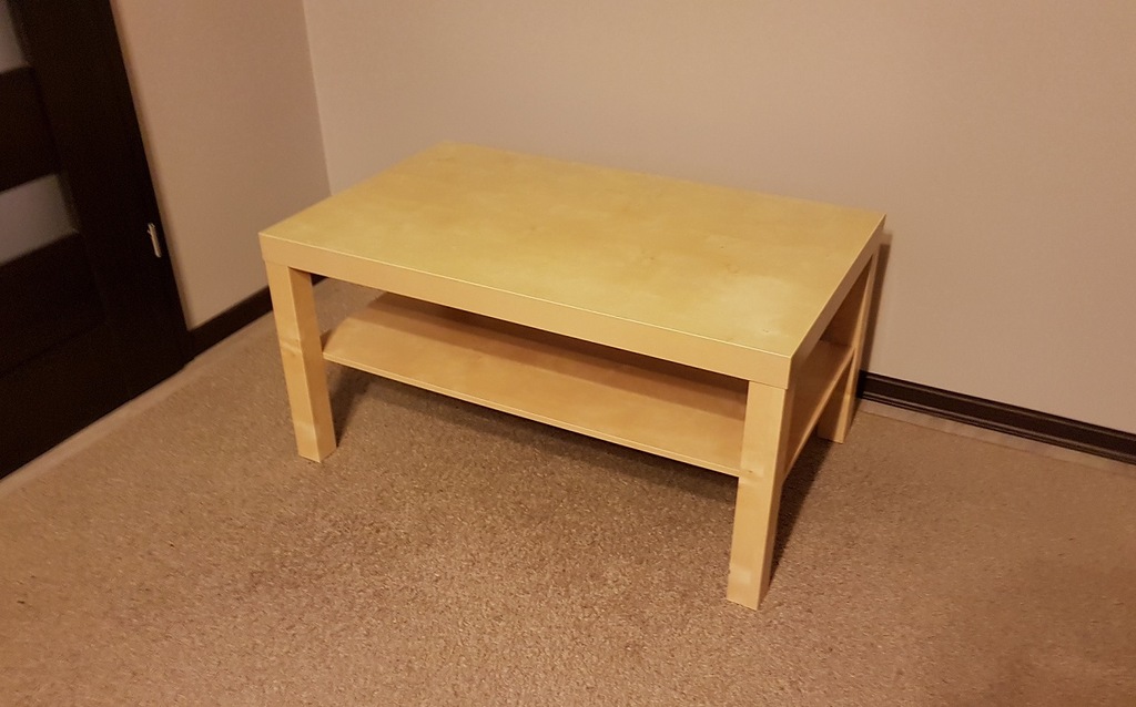IKEA - STOLIK KAWOWY LACK - 118x78 cm, używany