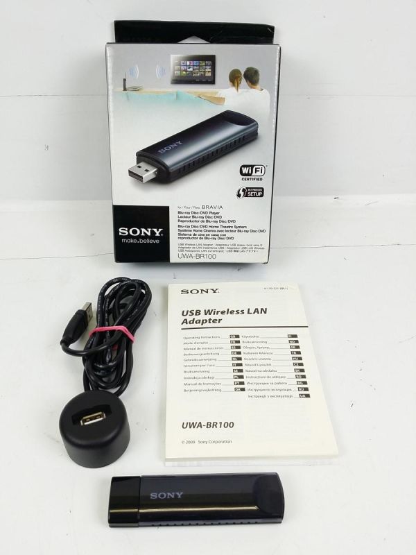 ADAPTER WI-FI USB SONY TV UWA-BR100 BRAVIA