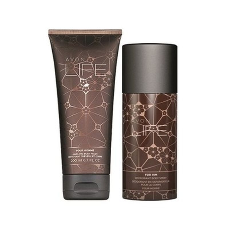 ZESTAW AVON LIFE DEZODORANT + ŻEL DLA NIEGO KENZO