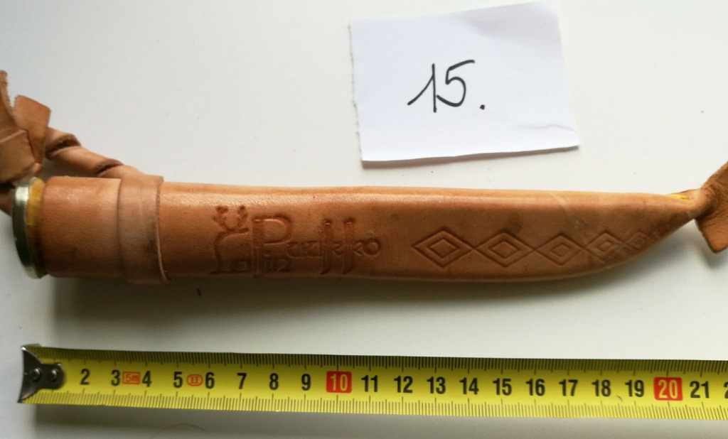 Fiński stary nóż LAPIN PUUKKO r.1975-85