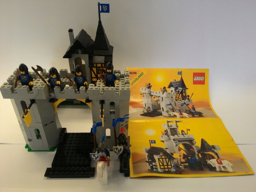Lego 6074 Black Falcon Fortress + Instrukcja