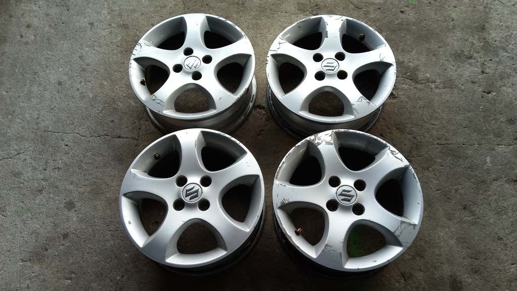 SUZUKI SWIFT MK6 FELGI ALUMINIOWE 15 CALOWE