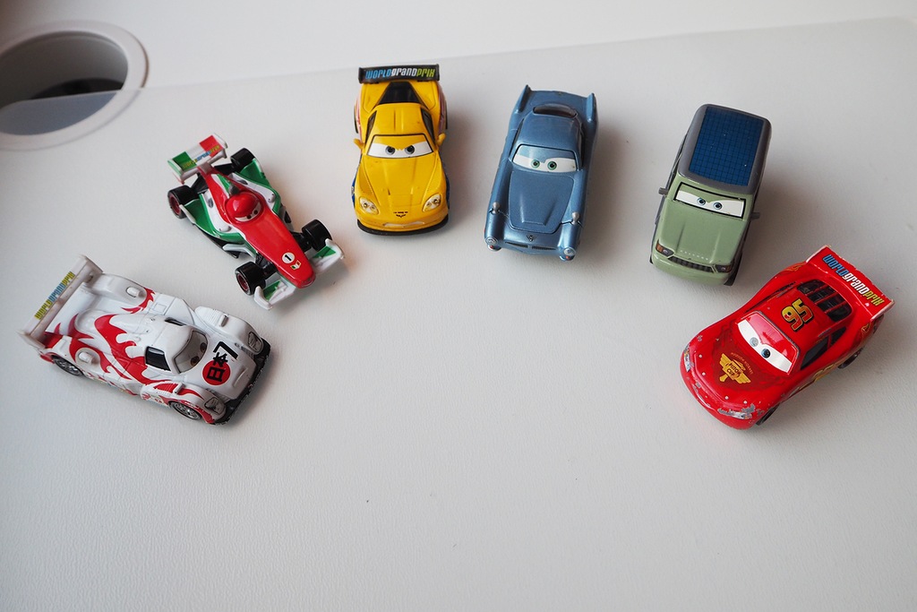 Resoraki Disney Pixar Cars, 6 szt. Mattel