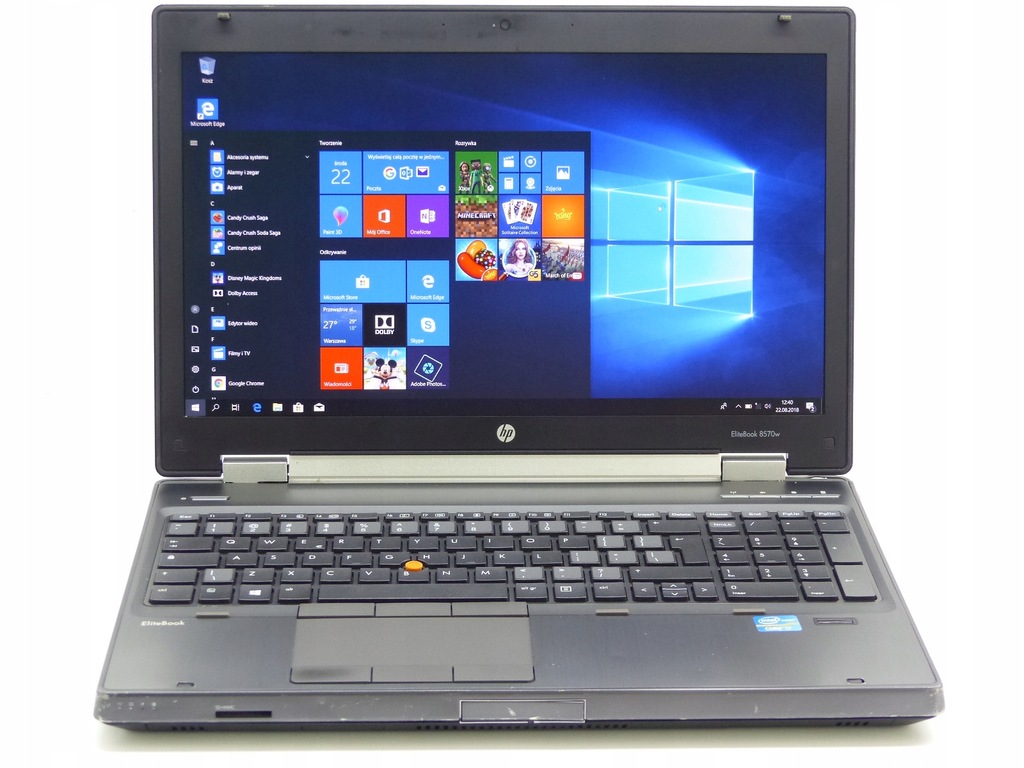 HP 8570w i7-3720QM / 8GB / 500GB K2000M F.HD W10P - 7523485199 ...