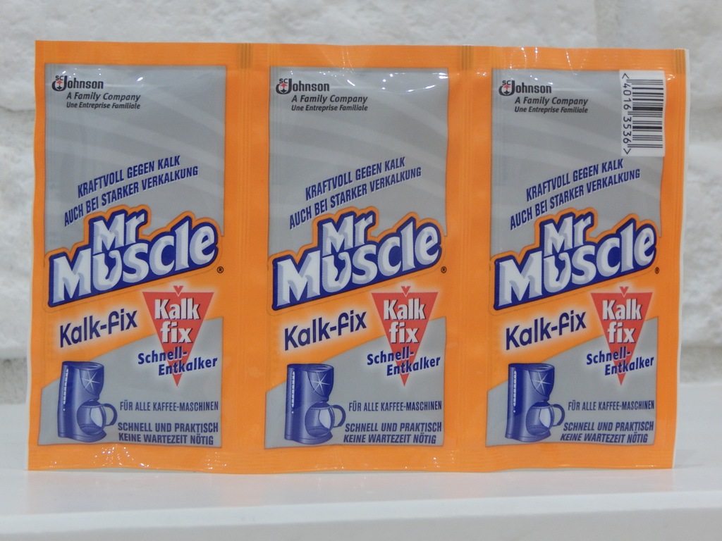 MR MUSCLE ODKAMIENIACZ SASZETKI KALK FIX 3x17g DE