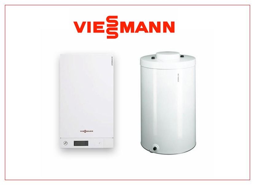 Kocioł VIESSMANN VITODENS 100-W 1-Funkc 19 kW+120L