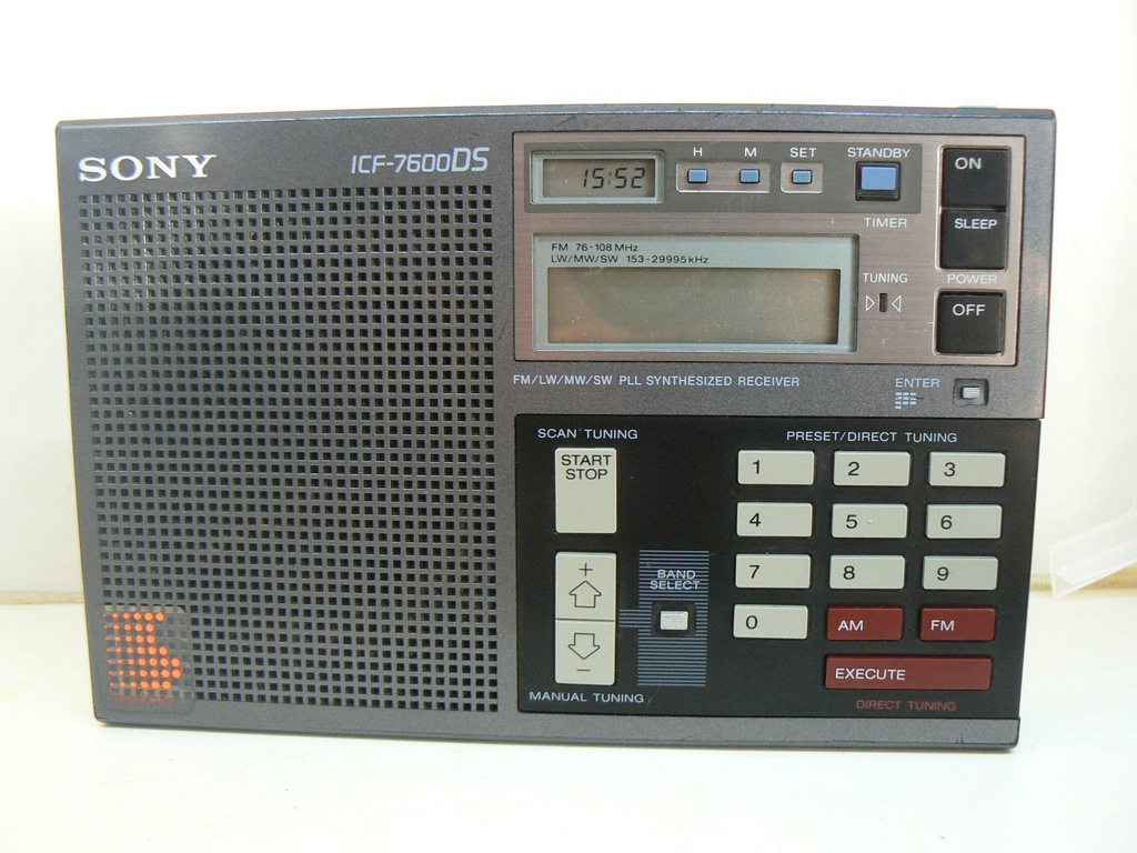 SONY ICF-7600DS z SSB radio globalne