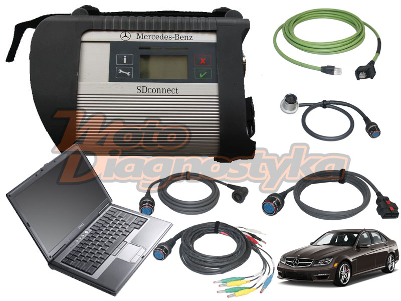 MERCEDES SD CONNECT C4 STARFINDER FABRYCZNY TESTER