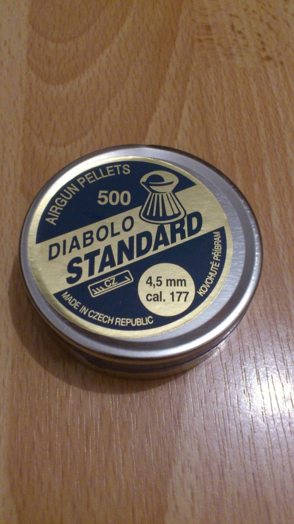 Śrut ołowiany Diabolo Standard 4,5mm 500szt