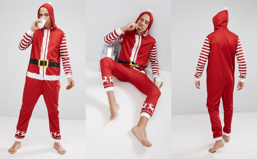 224A01605 SSDD ONESIE ŚWIĄTECZNE M