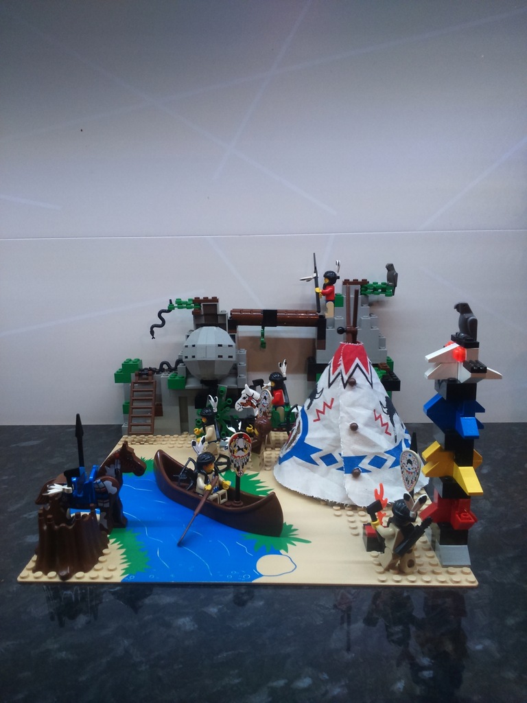 LEGO zestaw 6748 kompletny wioska indiańska