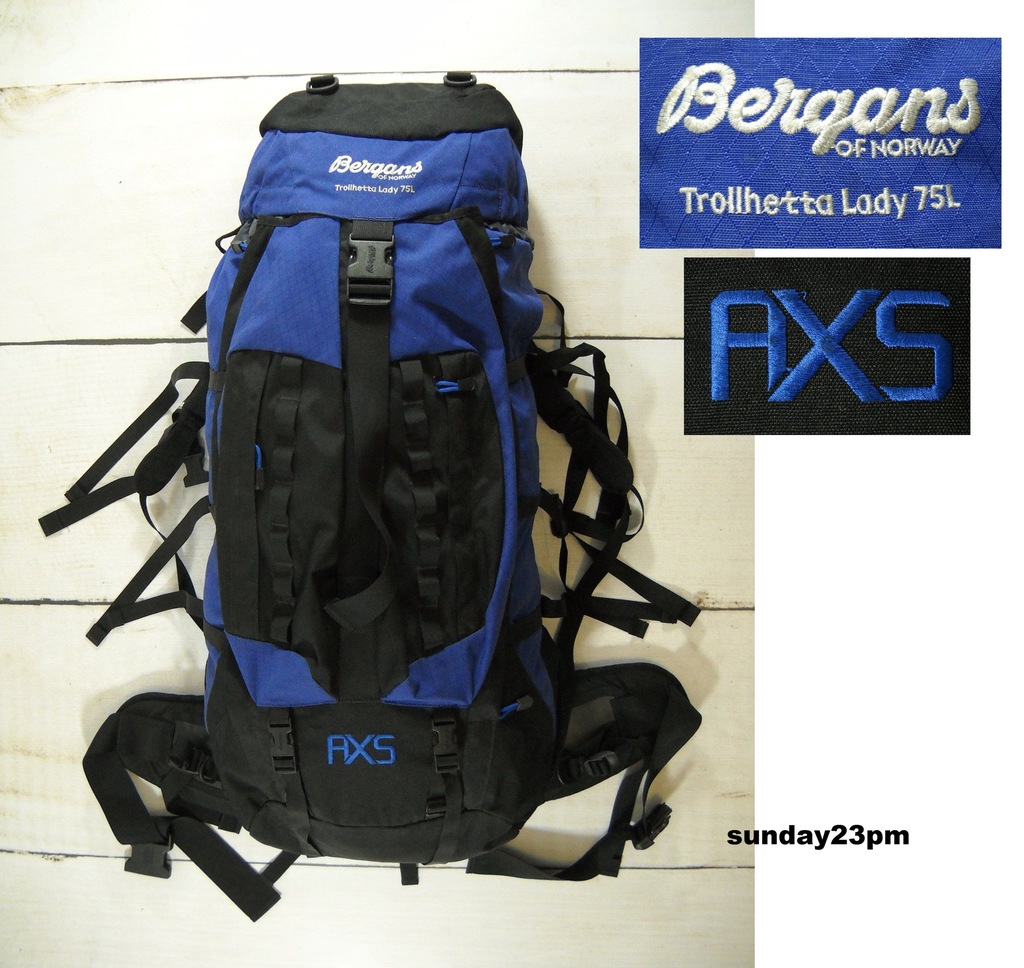 BERGANS OF NORWAY TROLLHETTA LADY 75L PLECAK jNOWY 7124080644