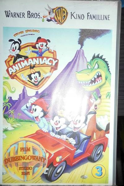 Animaniacy 3 - VHS kaseta video