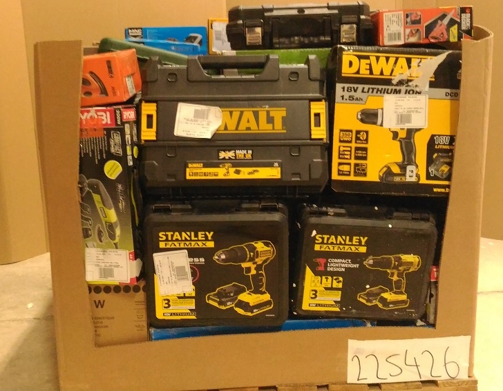 MIX PALETA NARZĘDZIA MAC, DEWALT, JCB NIEMCY HURT