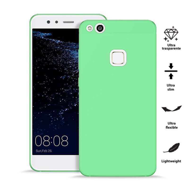PURO 0.3 Nude - Etui Huawei P10 Lite (Fluo Green)