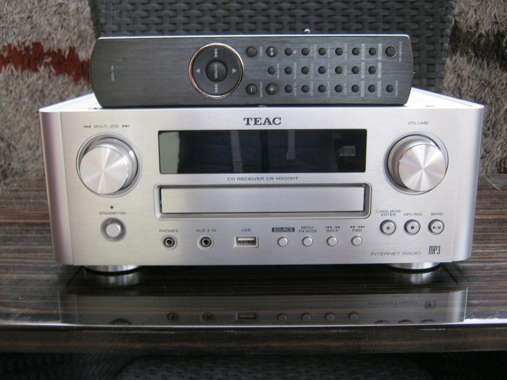 TEAC CDレシーバー インターネットラジオ対応 CR-H500NT - オーディオ機器