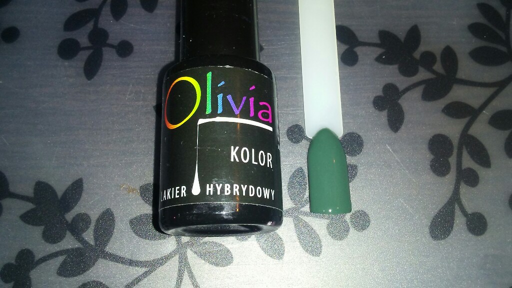 lakier hybrydowy olivia- zieleń