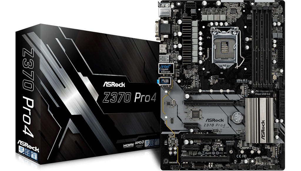Płyta Główna ASRock Z370 Pro4 s1151 DDR4 Ultra M.2