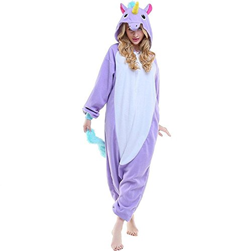 PIŻAMA JEDNOROŻEC FIOLETOWY KIGURUMI 24H ROZ. S
