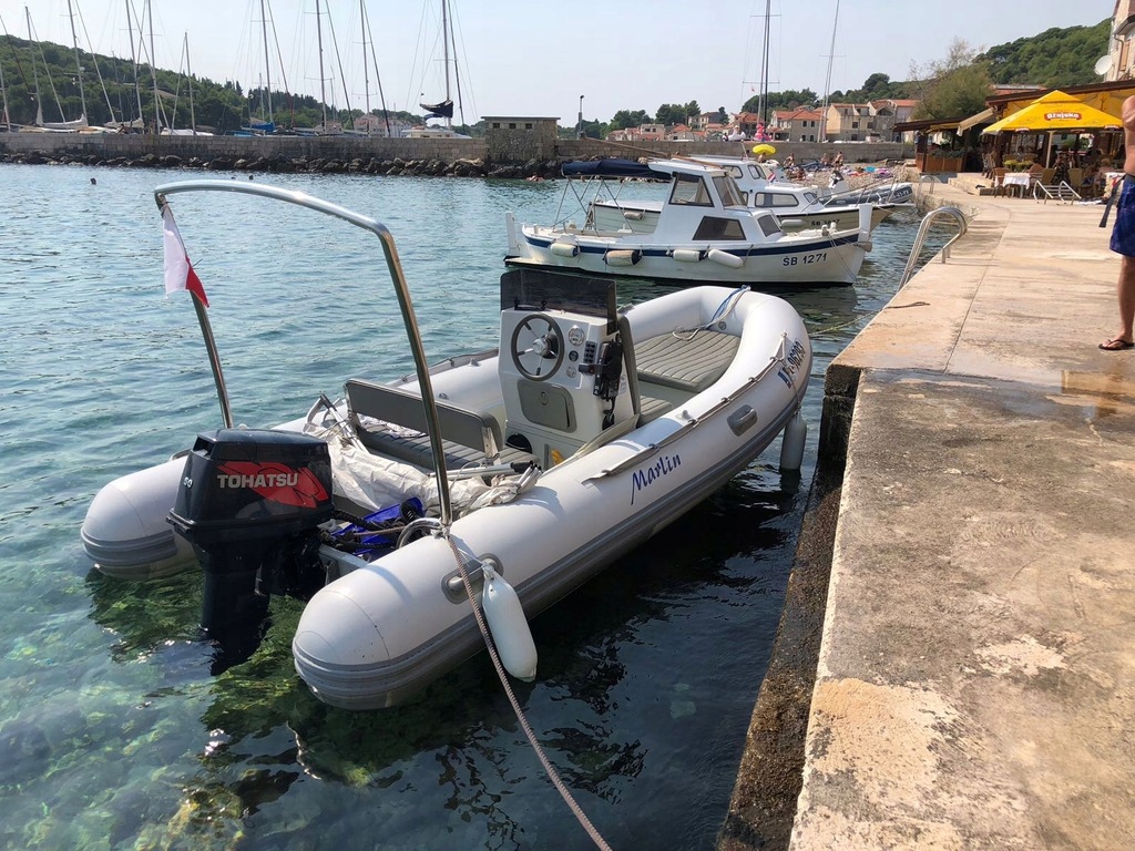 Rib Ponton Łódź 4.5m !! OKAZJA !!