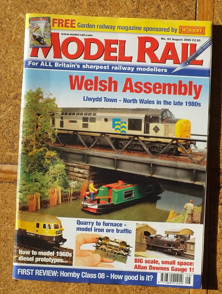 Angielskie czasopisma o modelarstwie kolejowym.