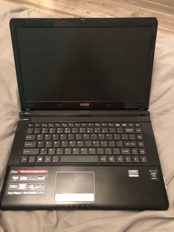 Laptop Dragon Eyes MSI 14 cali GE40-2PC i7 GTX850M ...