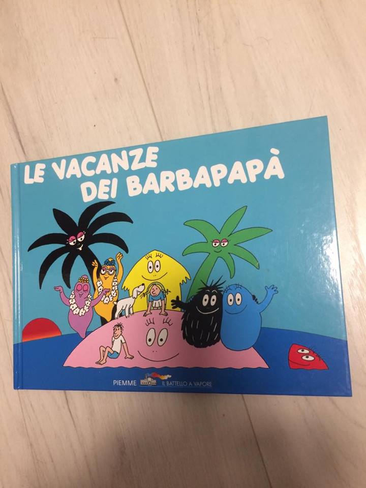 BARBAPAPA NA WAKACJACH włoska ksiązka dla dzieci