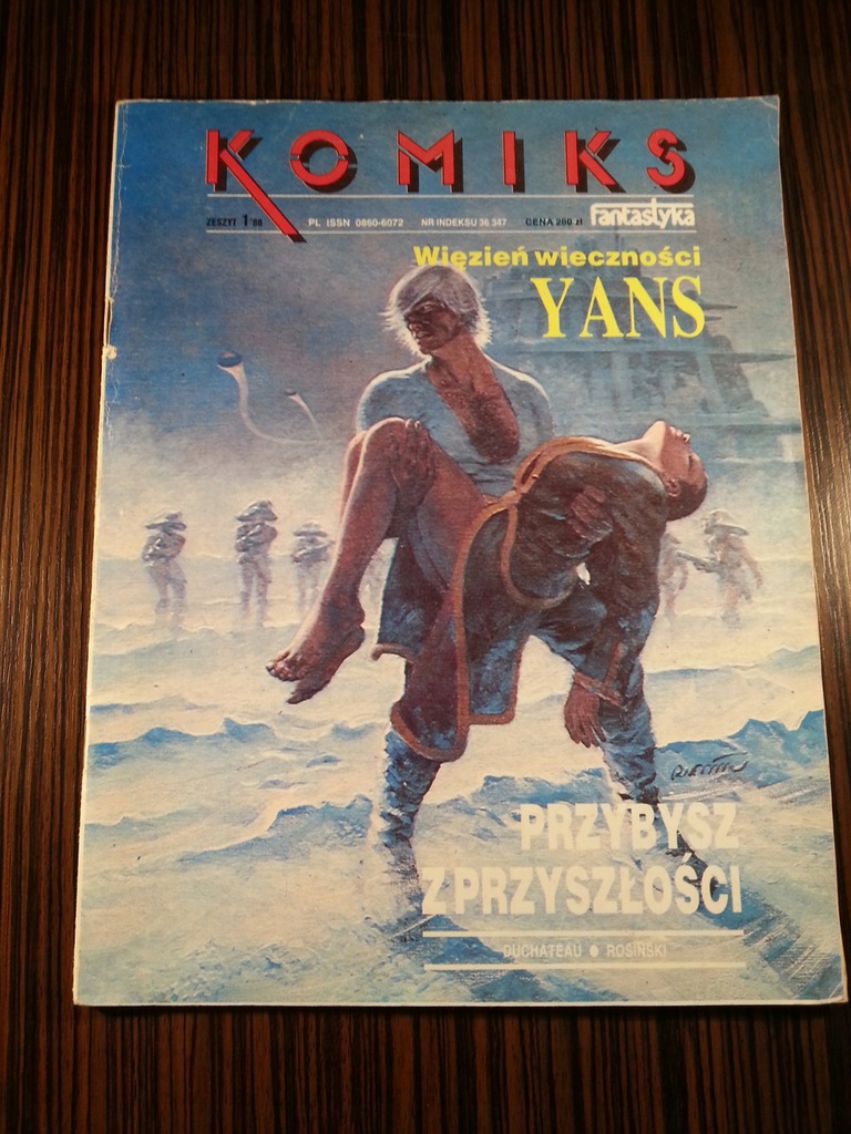 KOMIKS FANTASTYKA - YANS PRZYBYSZ Z PRZYSZŁOŚCI