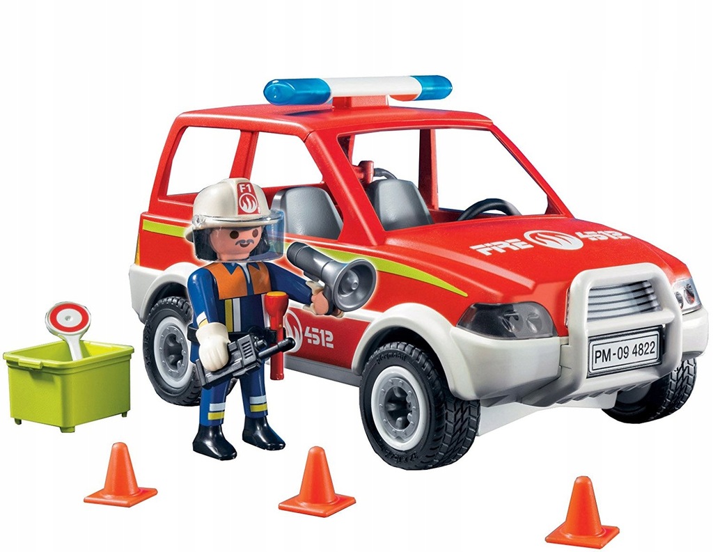 Playmobil 4822 wóz komendanta straży pożarnej